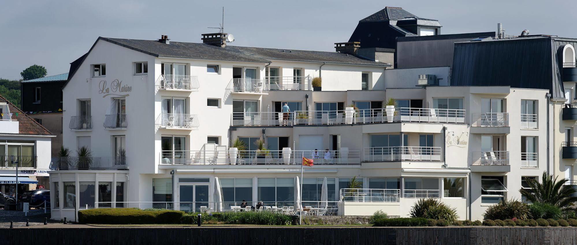 Hotel La Marine Barneville-Carteret Exterior photo